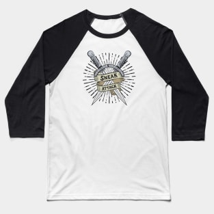 Sneak Attack Dual Daggers Vintage Baseball T-Shirt